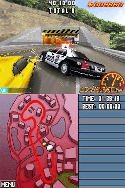 Asphalt 2: Urban GT screenshot 3 for Nintendo DS